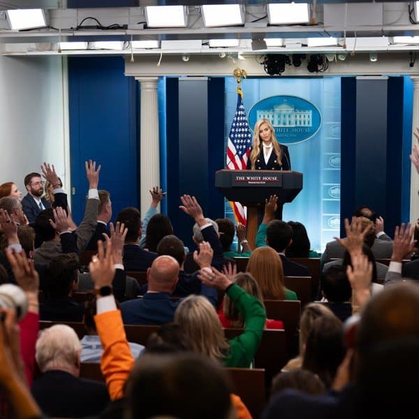 icon for White House press briefing room decommissioned by...?