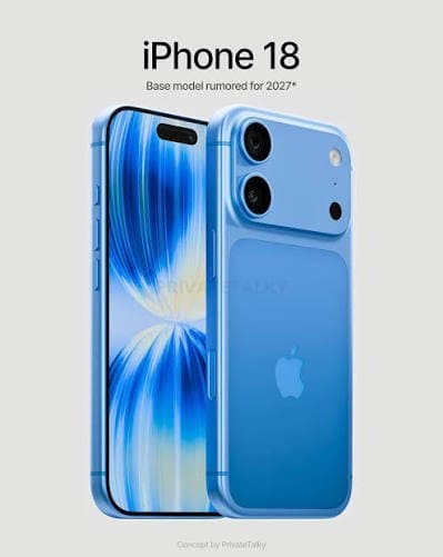 Base iPhone 18 released by...? card icon