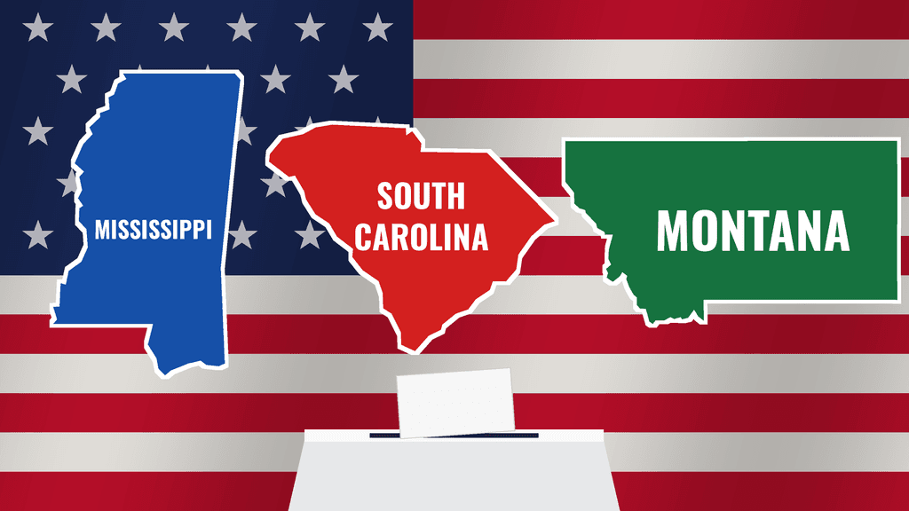 icon for Senate Combo: Mississippi, South Carolina, Montana