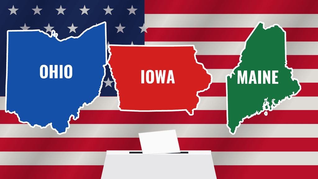 icon for Senate Three-Way Combo: Ohio, Iowa, Maine