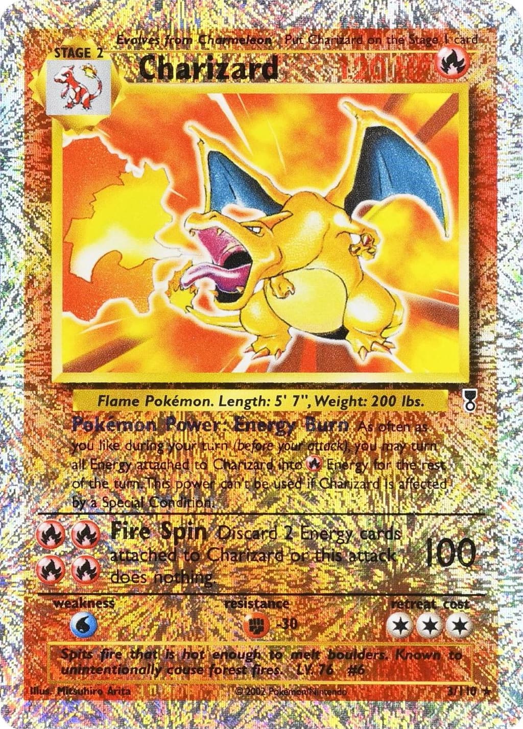 icon for Reverse Holographic Charizard