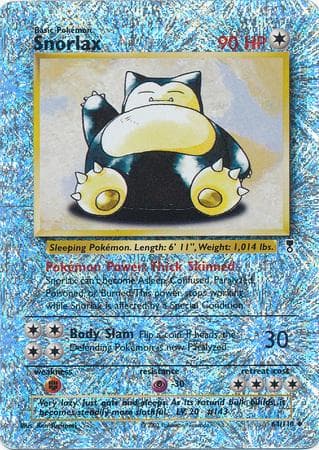 icon for Reverse Holographic Snorlax